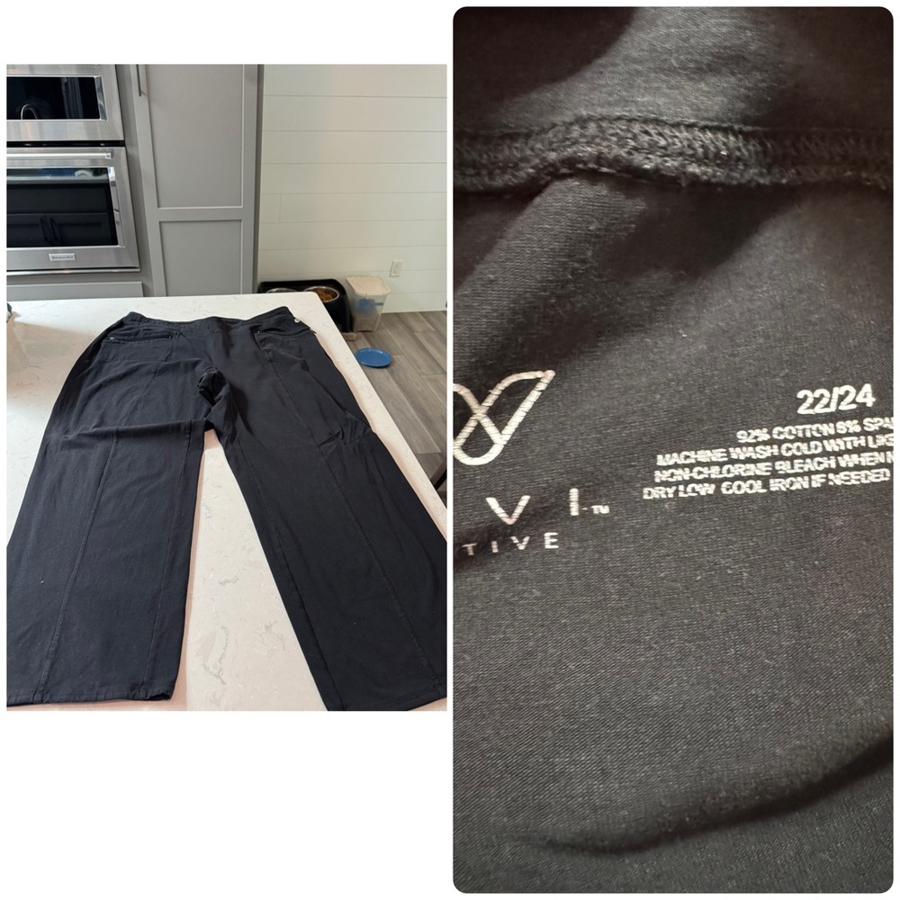 Livi Active Black yoga pants